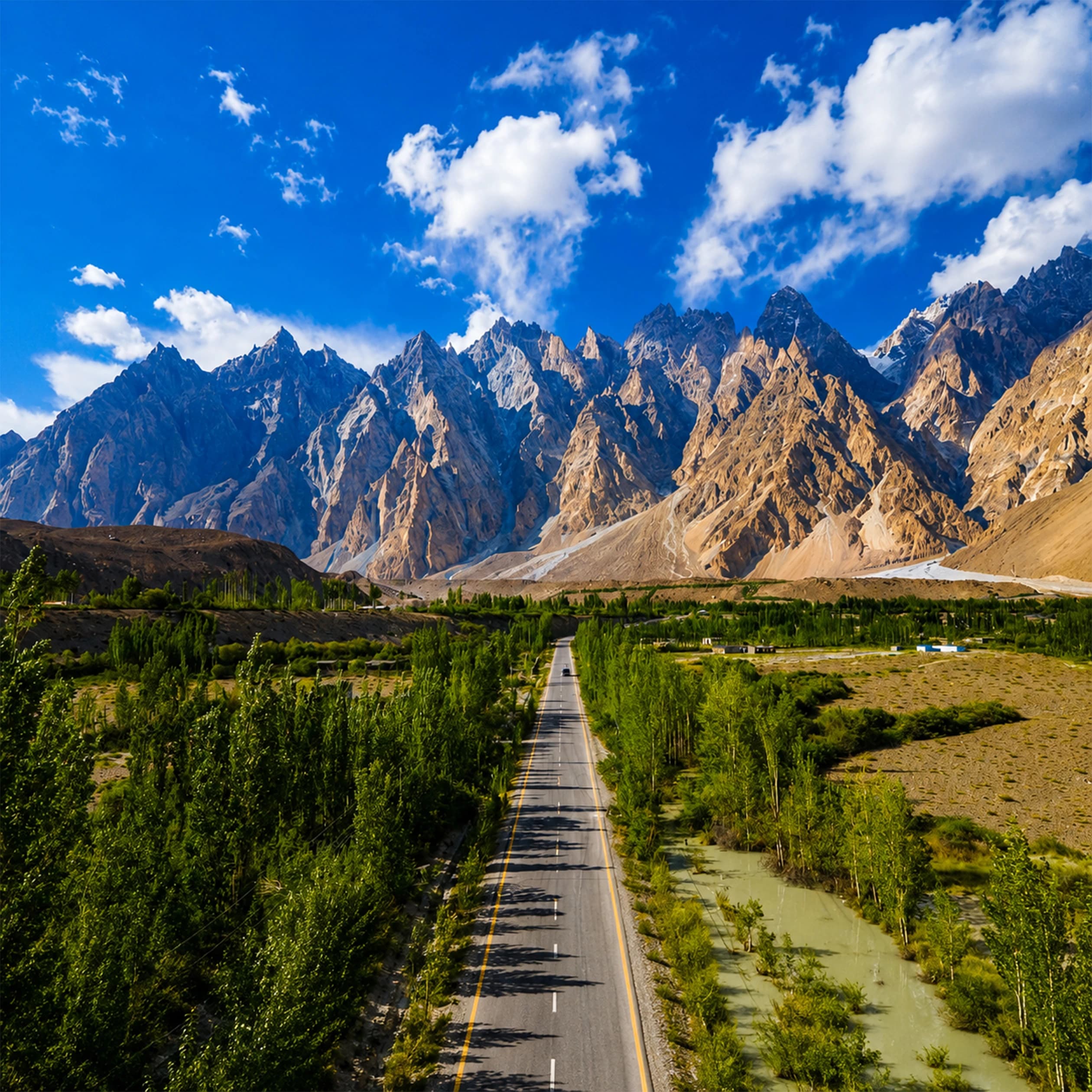 Hunza Valley landscape β Z.B Tours & Travel