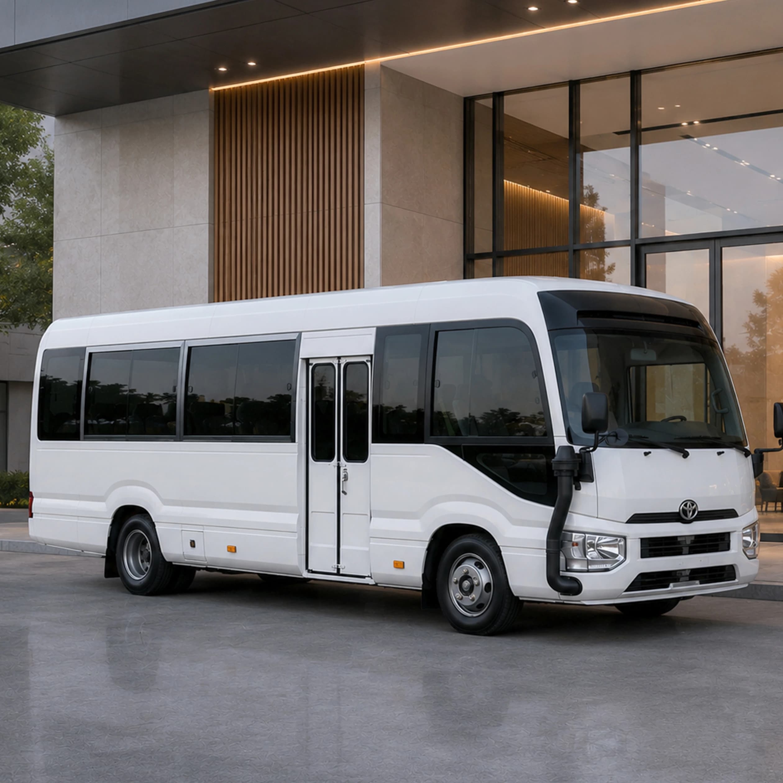 Toyota Coaster 2026 β Z.B Tours Fleet