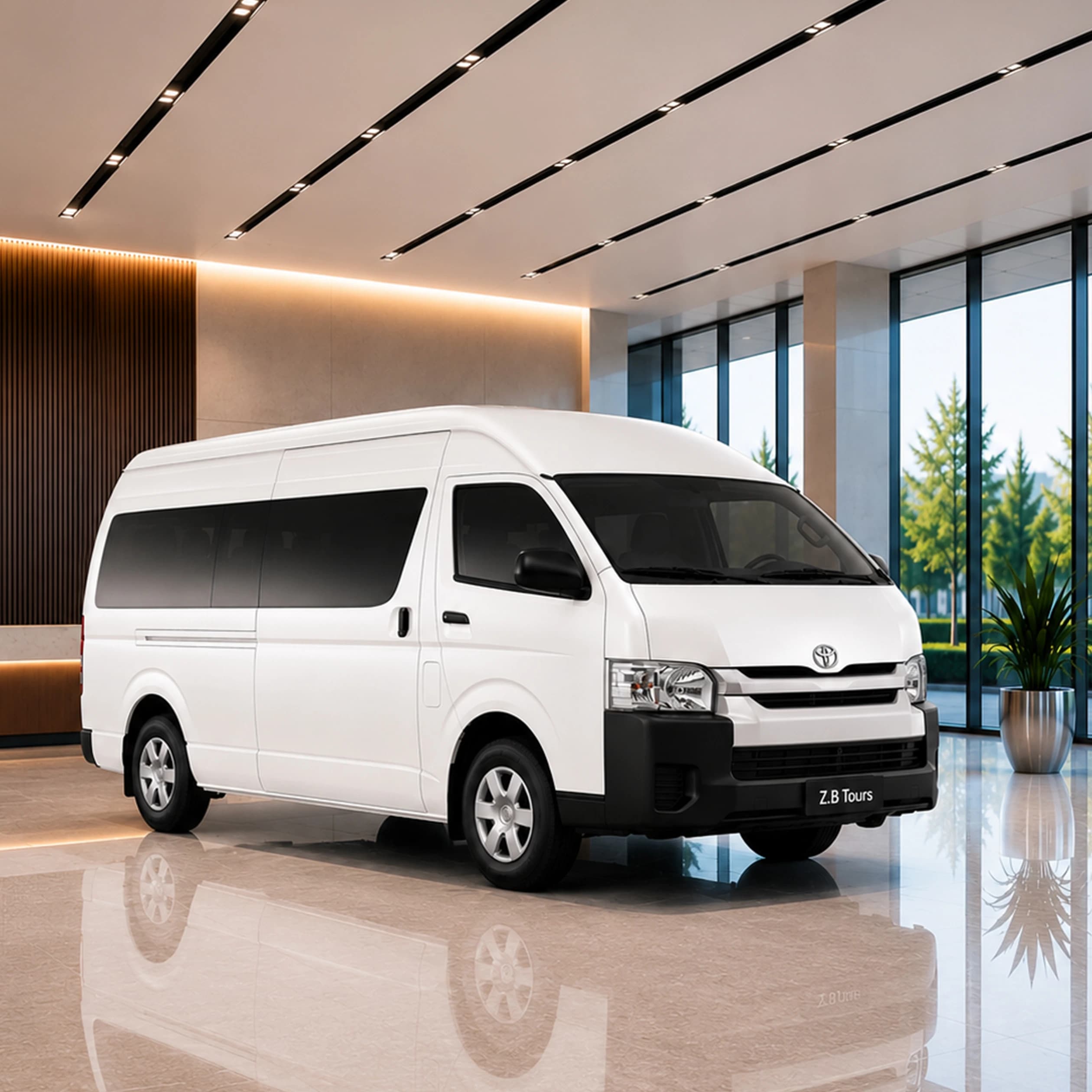 Toyota Hiace 2026 β Z.B Tours Fleet